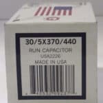 Amrad Run Capacitor 30 5 UF MFD X 370 440 Volt USA2226 2 Jpg