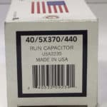 Amrad Run Capacitor 40 5 Uf MFD 370 440 Volt USA2235 1 Jpg