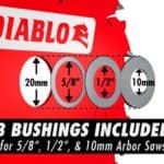 Diablo D055018wmx Tooth Fast Framing Saw Blade Included Accessories Jpg