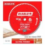 Diablo D0760a Tooth Ultra Finish Saw Blade Packaging Jpg