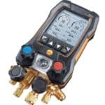 Testo Digital Manifold 557s with Bluetooth and 4-way valve block 0564 5571 01