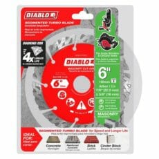 Diablo Dmadst0600 Diamond Segmented Turbo Cut Off Discs For Masonry Packaging Jpg