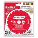 Diablo D053818wmx Tooth Fast Framing Saw Blade Packaging Jpg