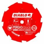 Diablo D0708LF 7-1/4 in. x 8 Tooth (PCD) Laminate Flooring PERGOBlade